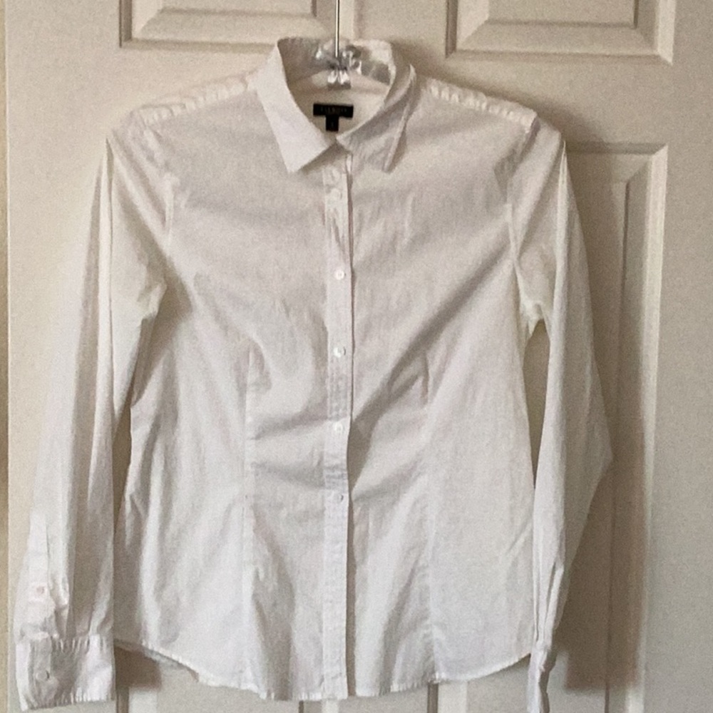 Talbots white cotton shirt